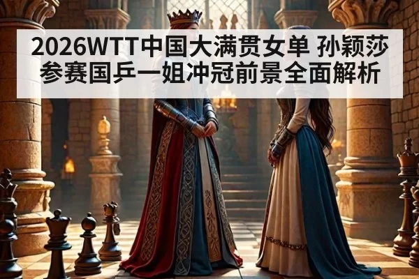 2026WTT中国大满贯女单 孙颖莎参赛国乒一姐冲冠前景全面解析